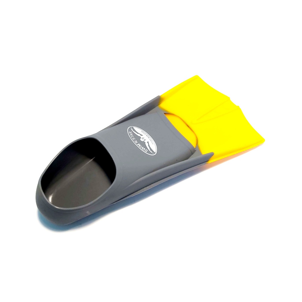 Ласти для плавання в басейні SNS. Розмір 36-38. Колір сіро-оранжевий TE-2737-2-3638 СЕ+ОРН