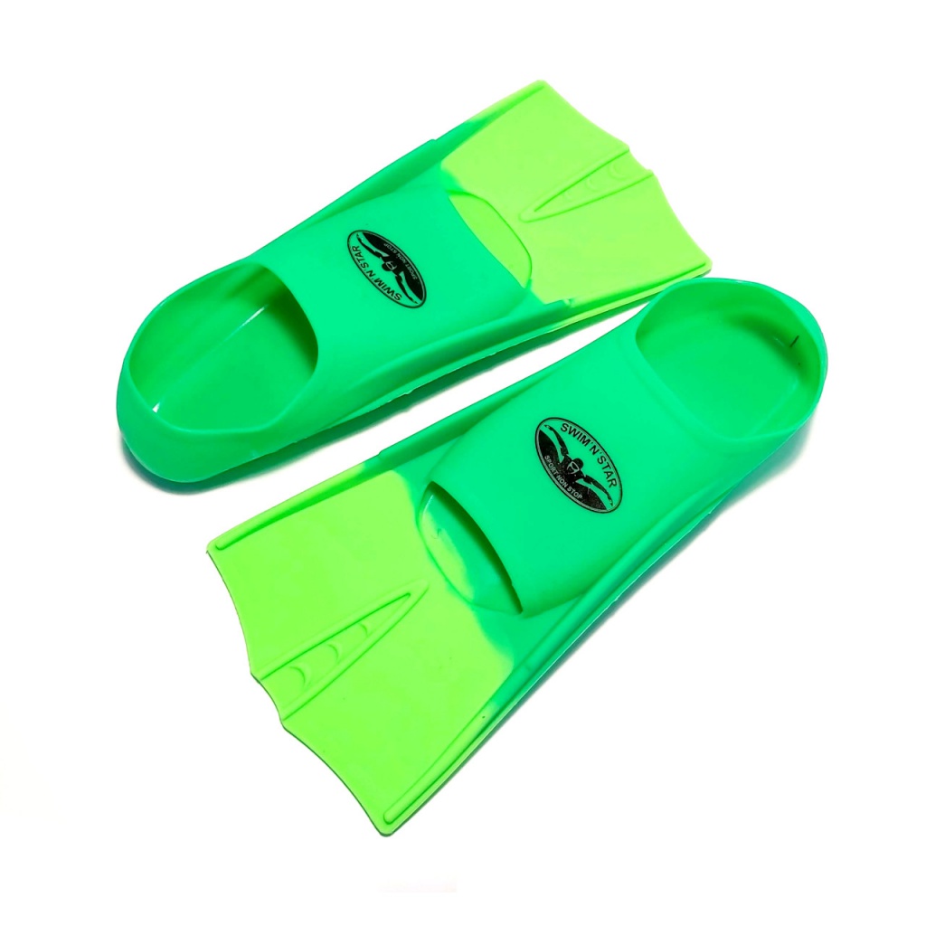 Ласти для плавання в басейні SNS. Розмір 27-29. Колір салатовий TE-2737-3-2729-СА