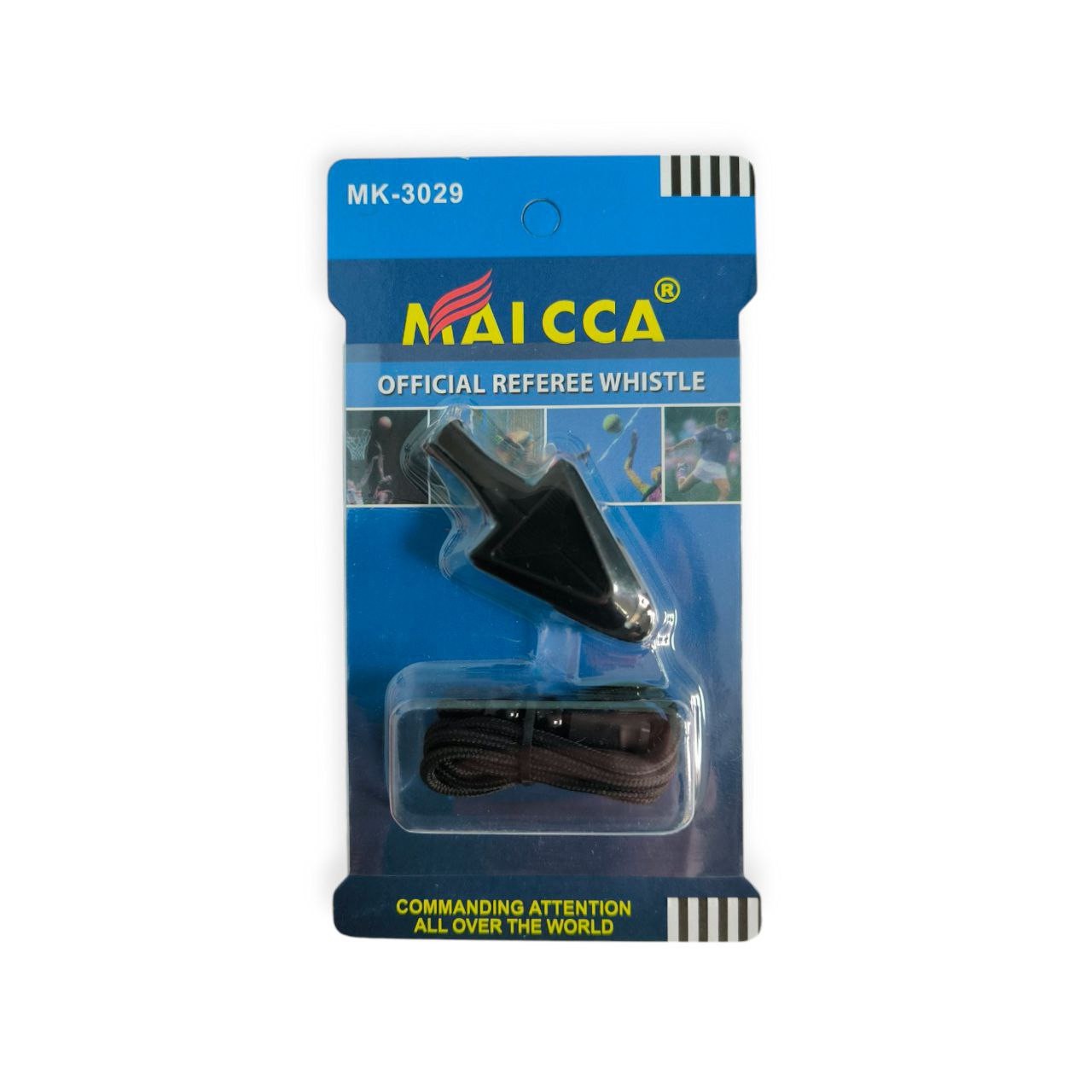 Свисток суддівський MAICCA чорний М55