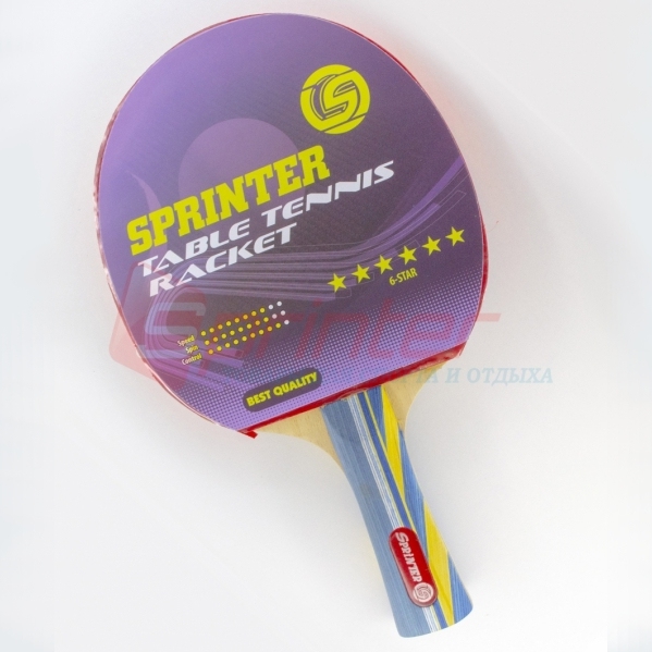 Ракетка для настільного тенісу Sprinter 6* S-603