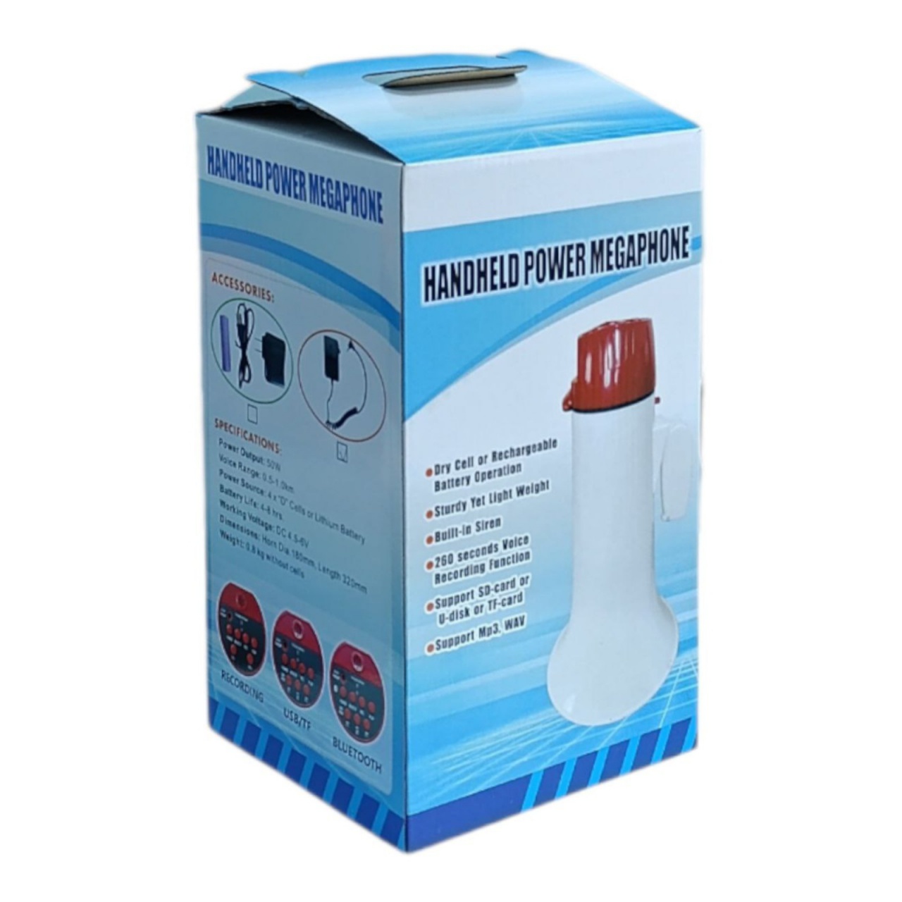 Мегафон ручний з виносним мікрофоном SD-18S-UTB