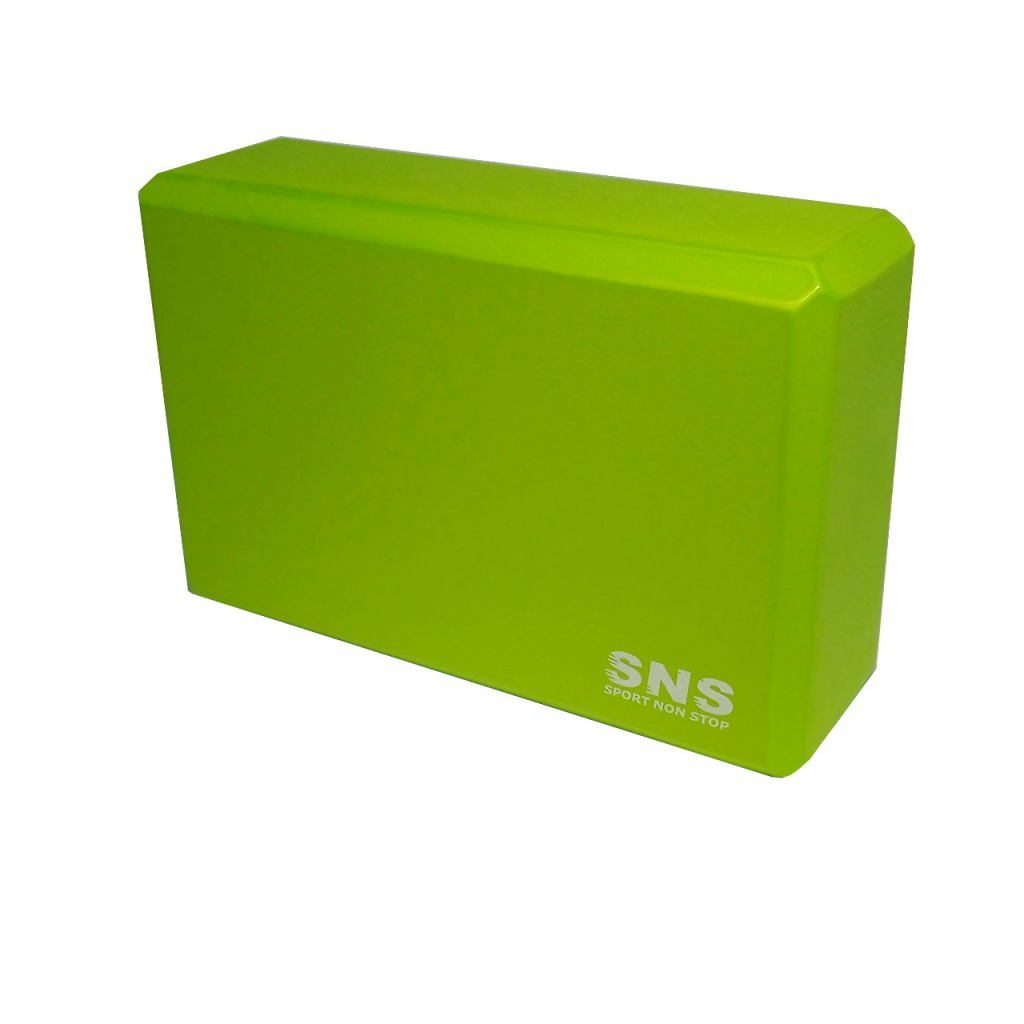 Блок для йоги зелений YJ-K-Green