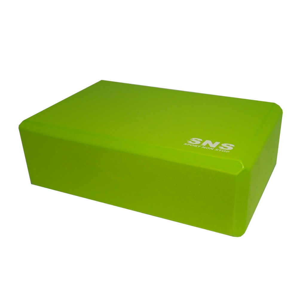 Блок для йоги зелений YJ-K-Green