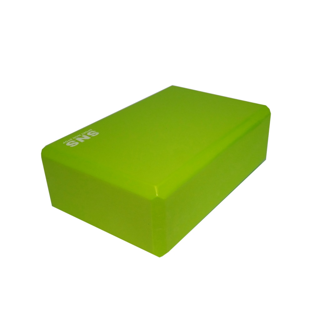 Блок для йоги зелений YJ-K-Green