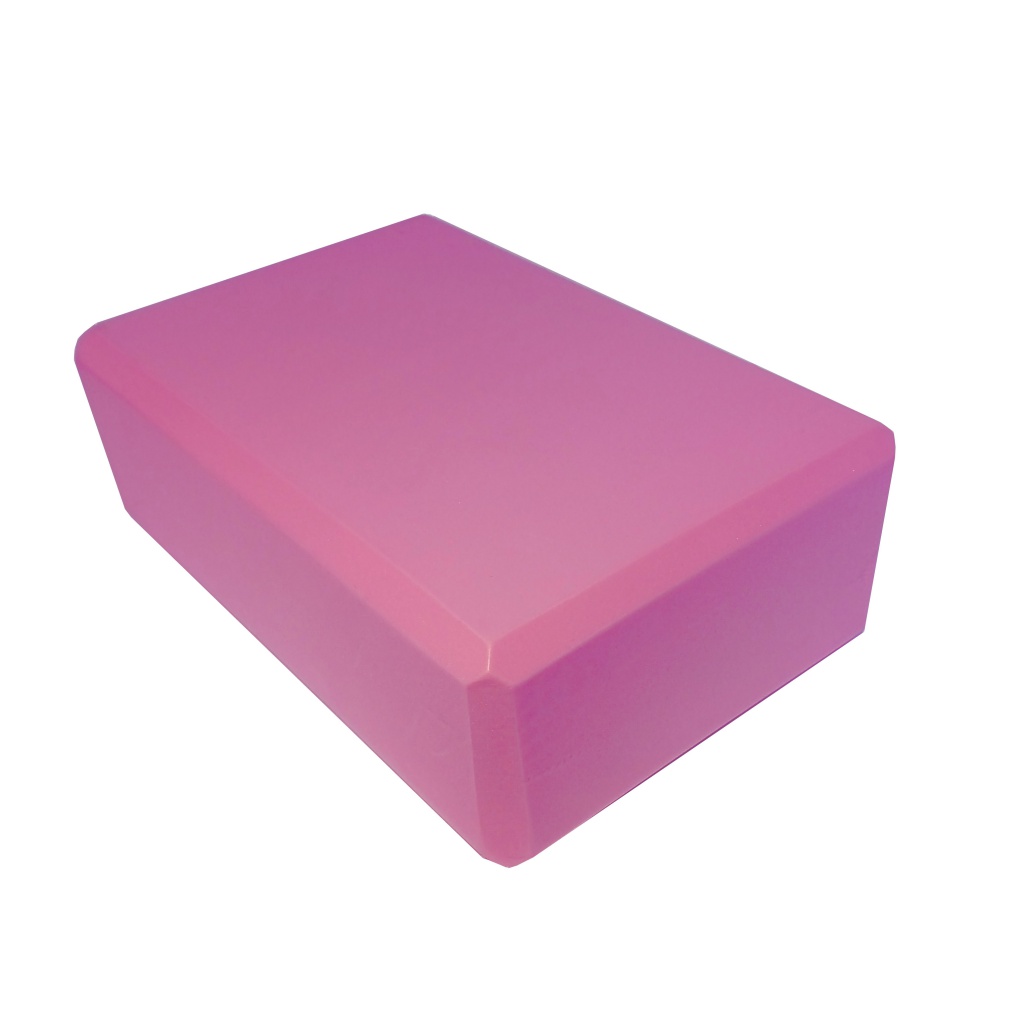 Блок для йоги фуксія YJ-K-Rose red