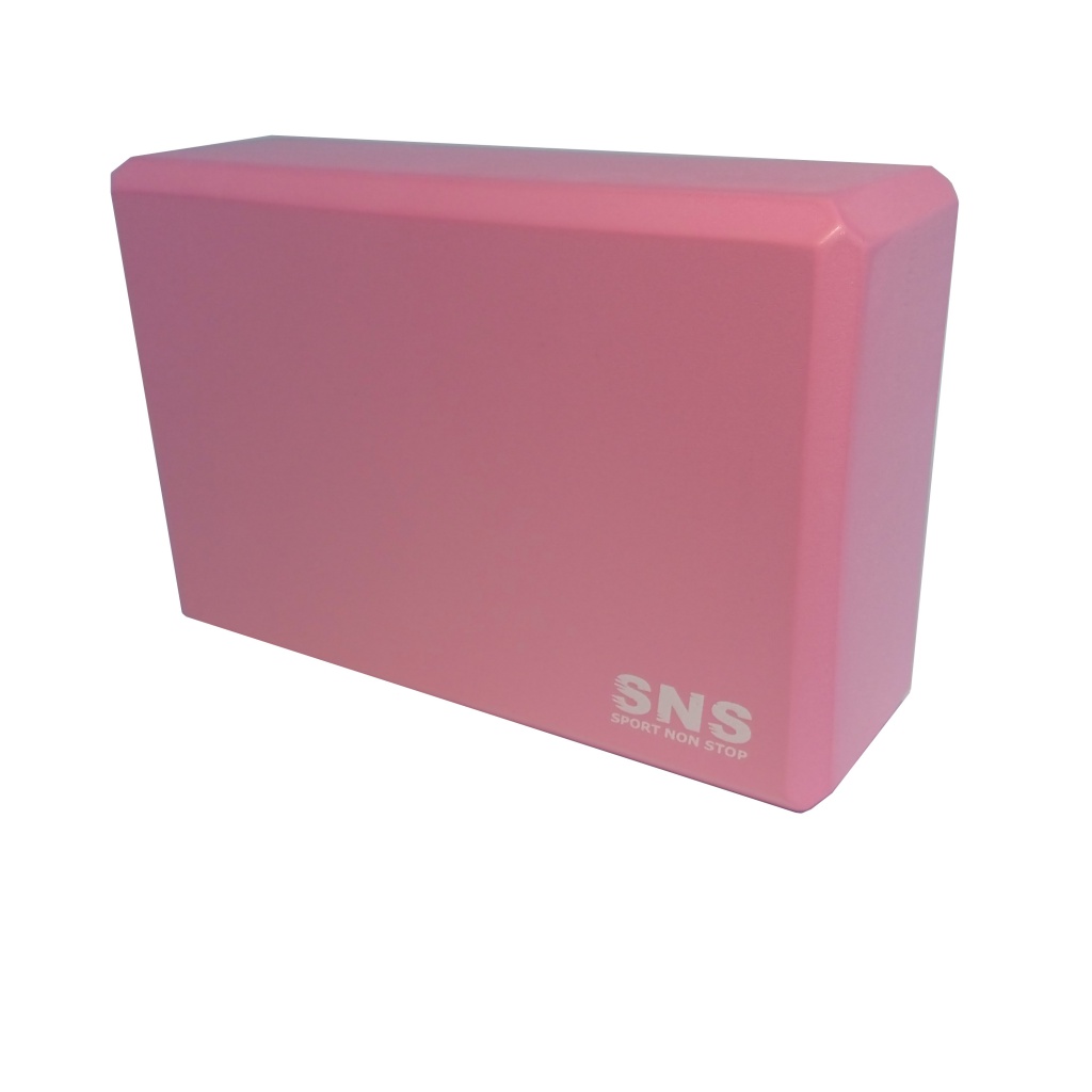 Блок для йоги рожевий YJ-K-Pink