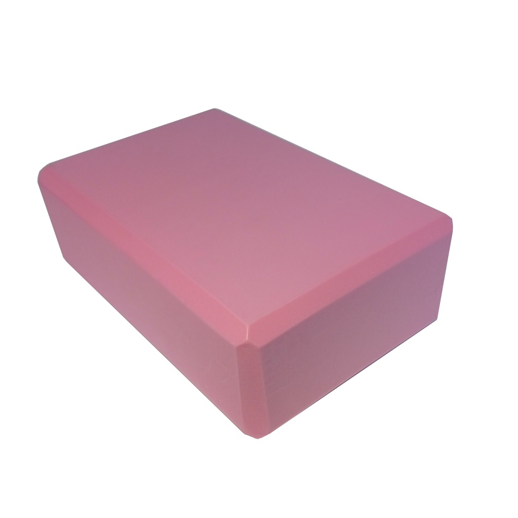 Блок для йоги рожевий YJ-K-Pink