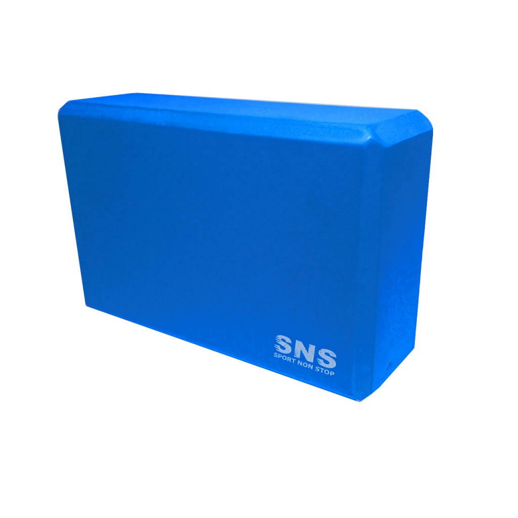 Блок для йоги синій YJ-K-С