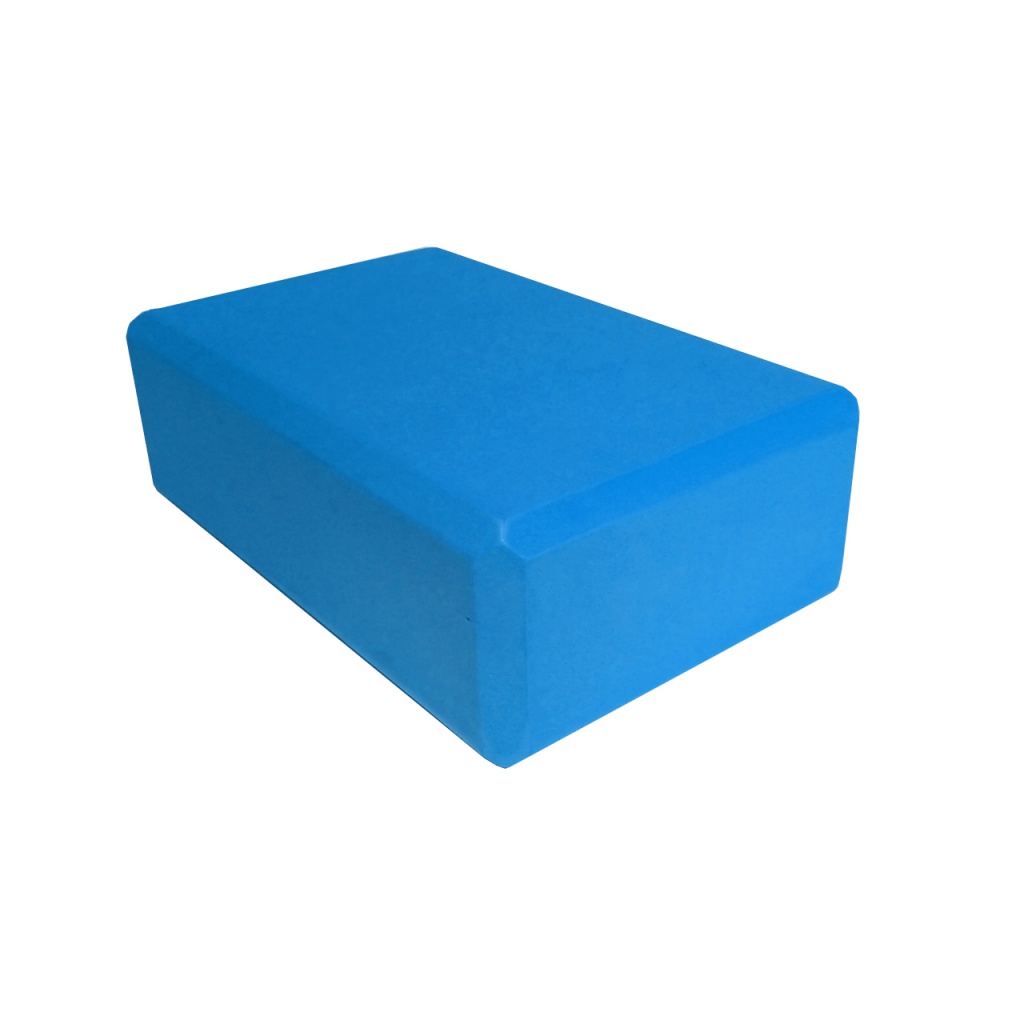 Блок для йоги синій YJ-K-С