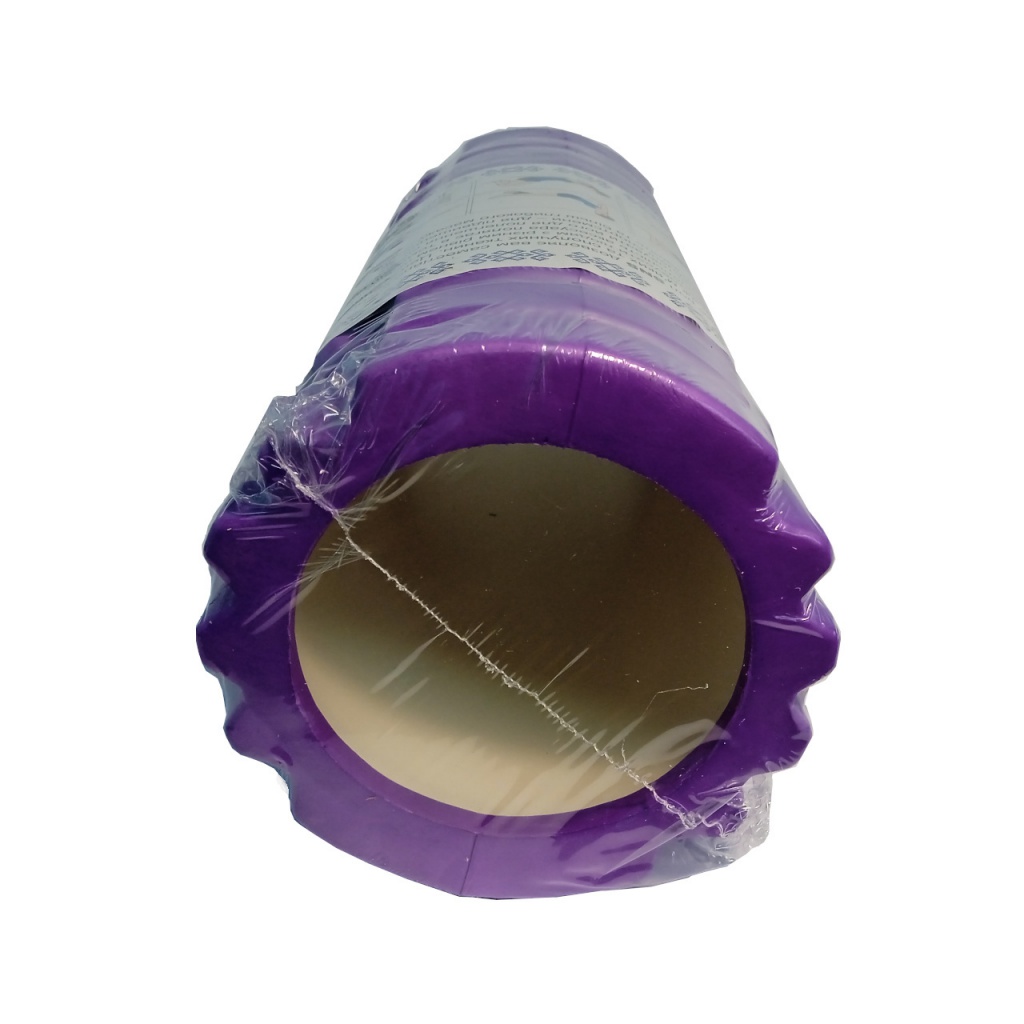 Масажний валик КЛАСИЧНИЙ SNS 33 см фіолетовий EVAJD2-33-purple