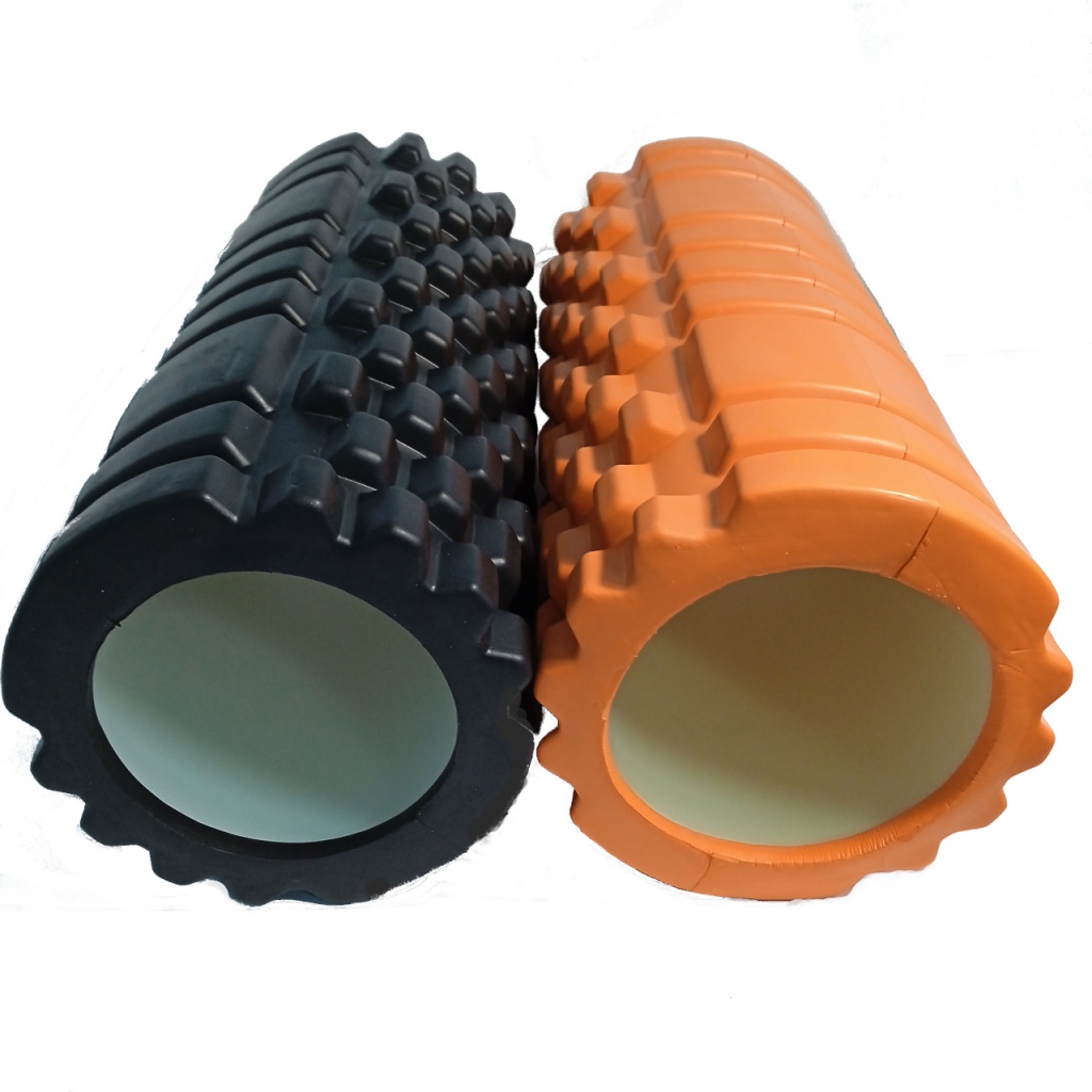 Масажний валик КЛАСИЧНИЙ SNS 33 см оранжевий EVAJD2-33-orange