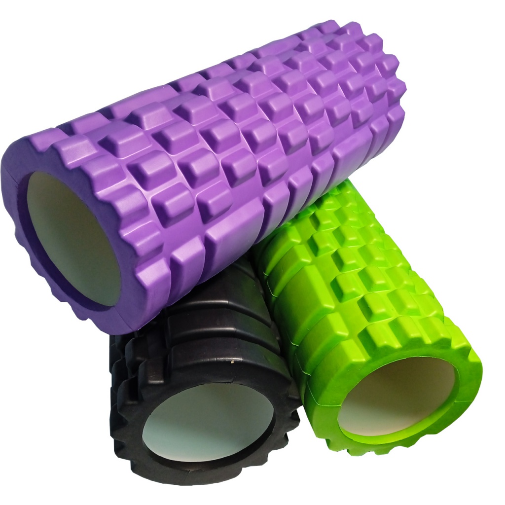 Масажний валик КЛАСИЧНИЙ SNS 33 см чорний EVAJD2-33-Ч