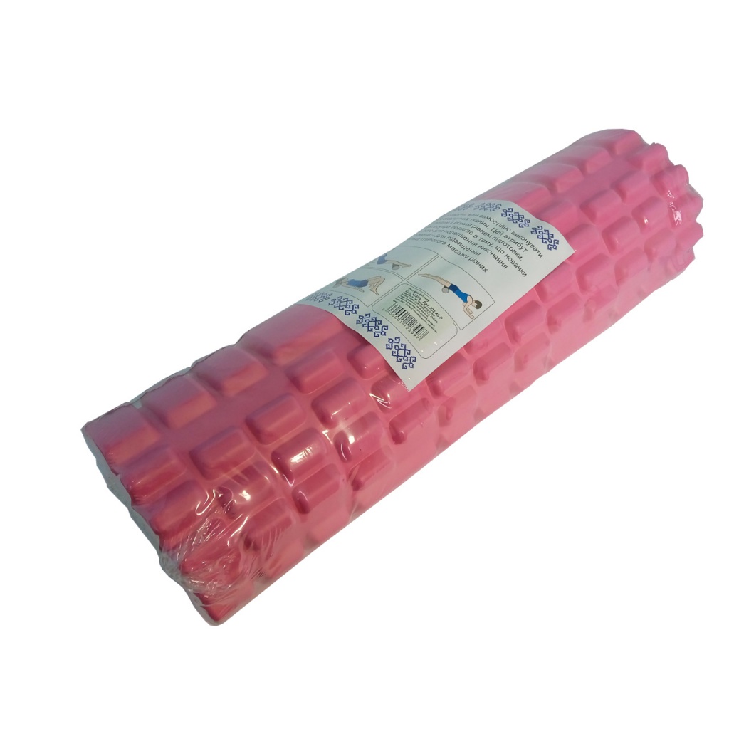 Рол для фітнесу SNS 45 см рожевий JD2-45-Р