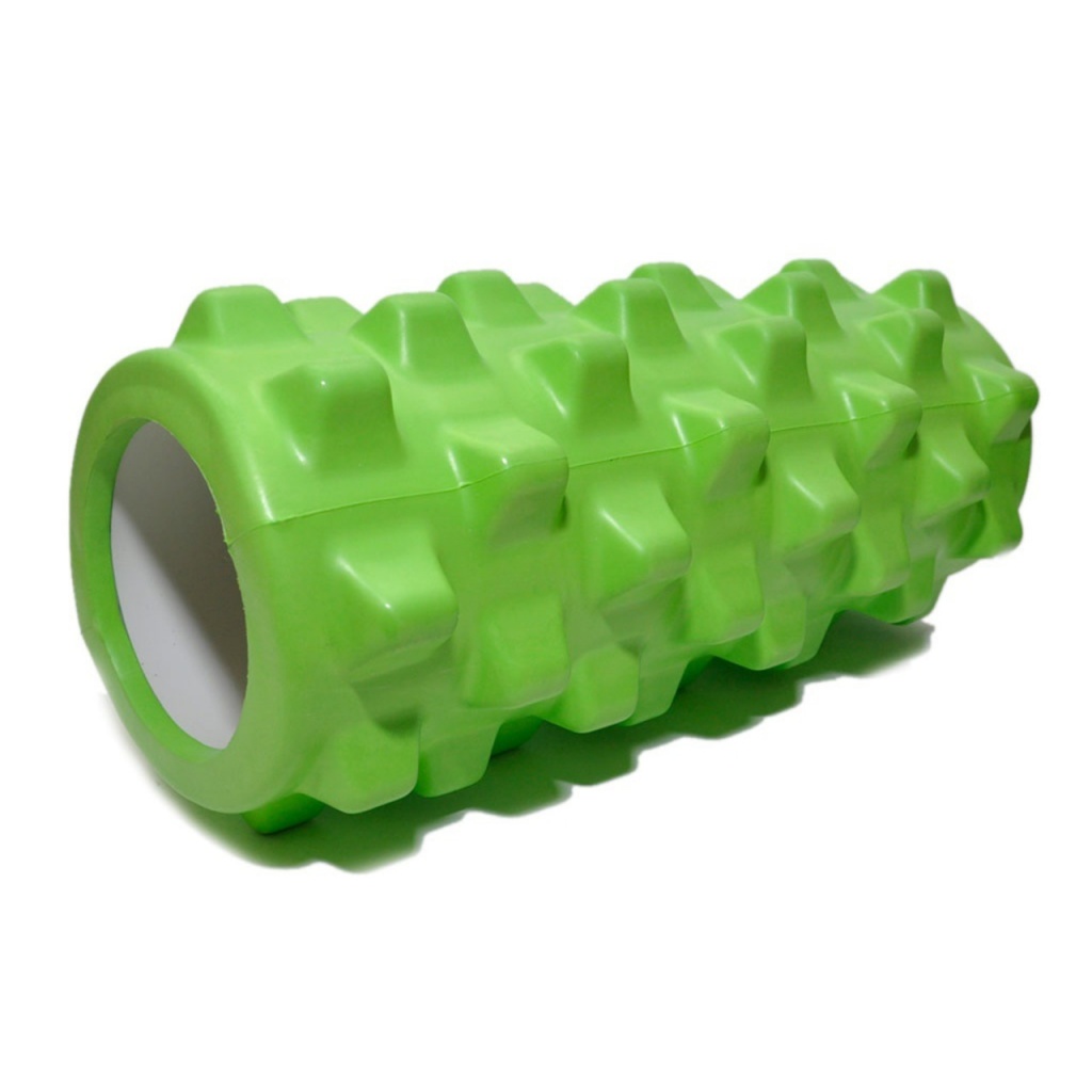 Масажний валик TURBO SNS 33 см салатовий EVALY1-31-СА