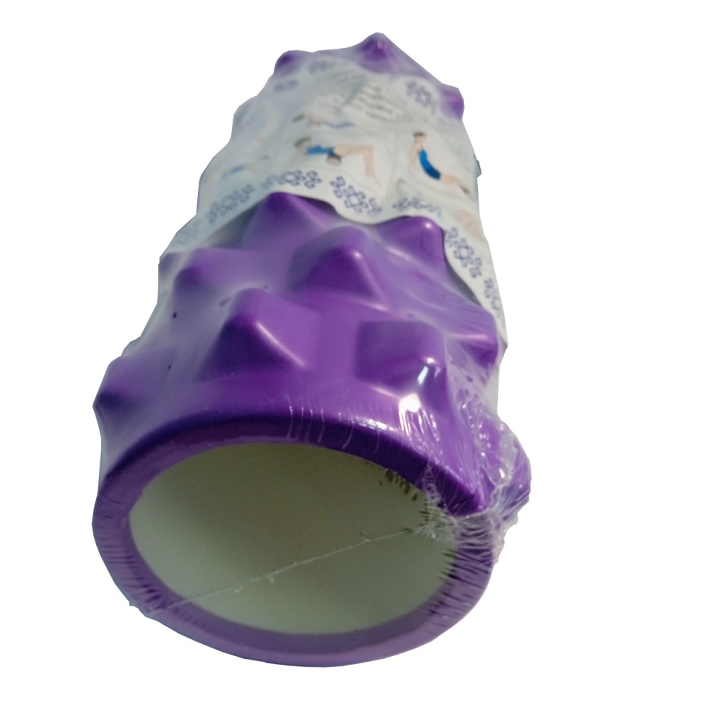 Масажний валик TURBO SNS 33 см фіолетовий EVALY1-31-Ф