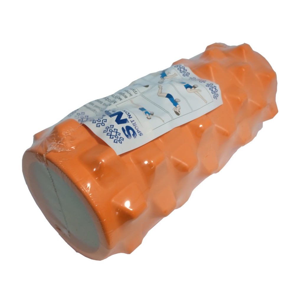 Рол для фітнесу SNS 33 см оранжевий LY1-31-ОРН