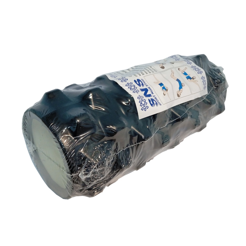 Рол для фітнесу SNS 33 см чорний LY1-31-Ч