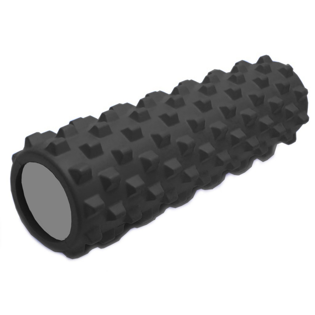 Масажний валик TURBO SNS 45 см чорний EVALY1-45-Ч