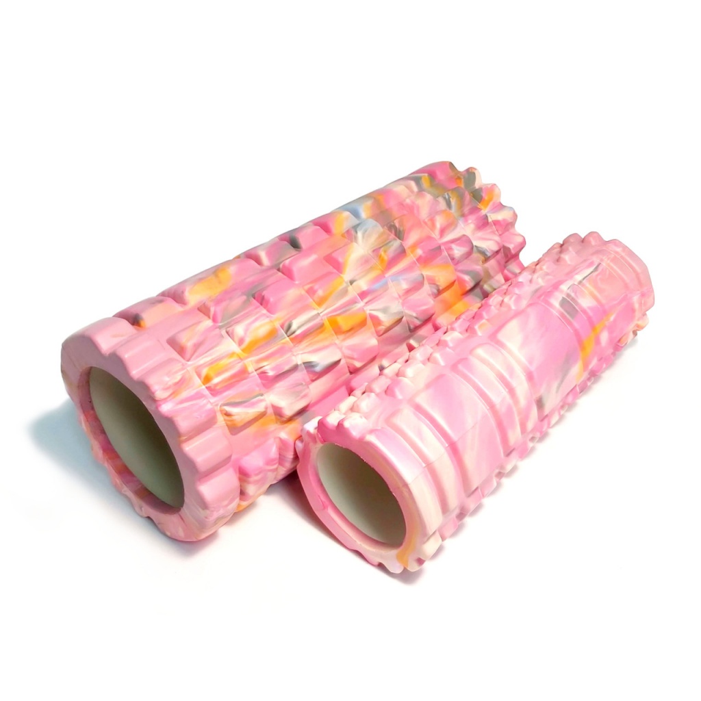 Роли для фітнесу (набір) SNS рожевий YJ-5008-2-Р