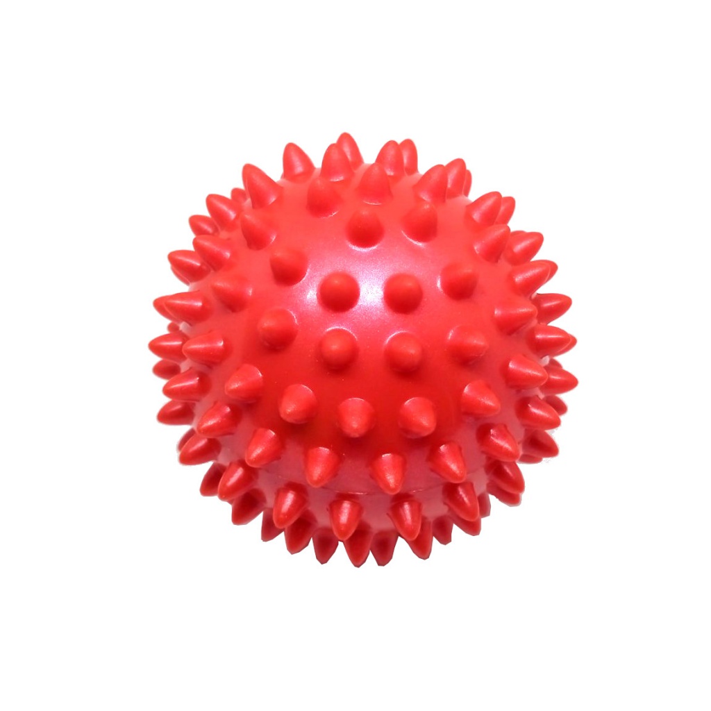 М'яч масажний d 8 см надувний червоний D8-к