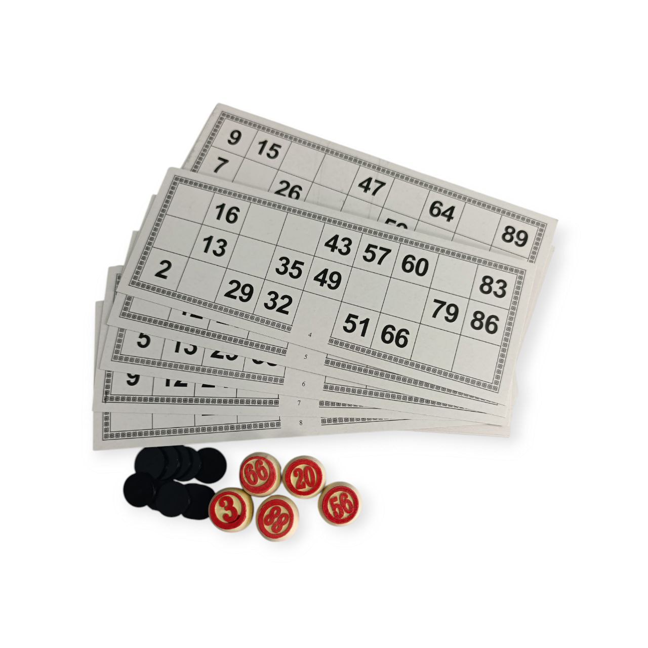 Настільна гра ЛОТО у різьбленій коробочці LD-8818M