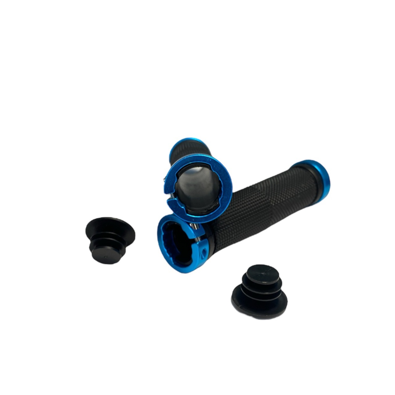 Гріпси круглі жорсткі з синіми фіксаторами LUS2-blue