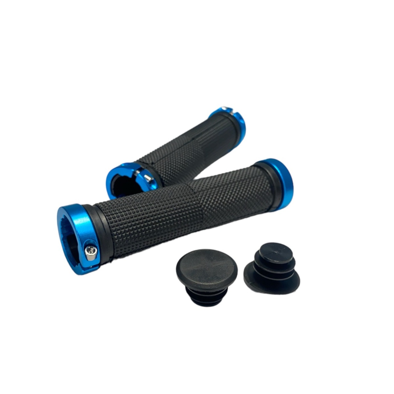 Гріпси круглі жорсткі з синіми фіксаторами LUS2-blue