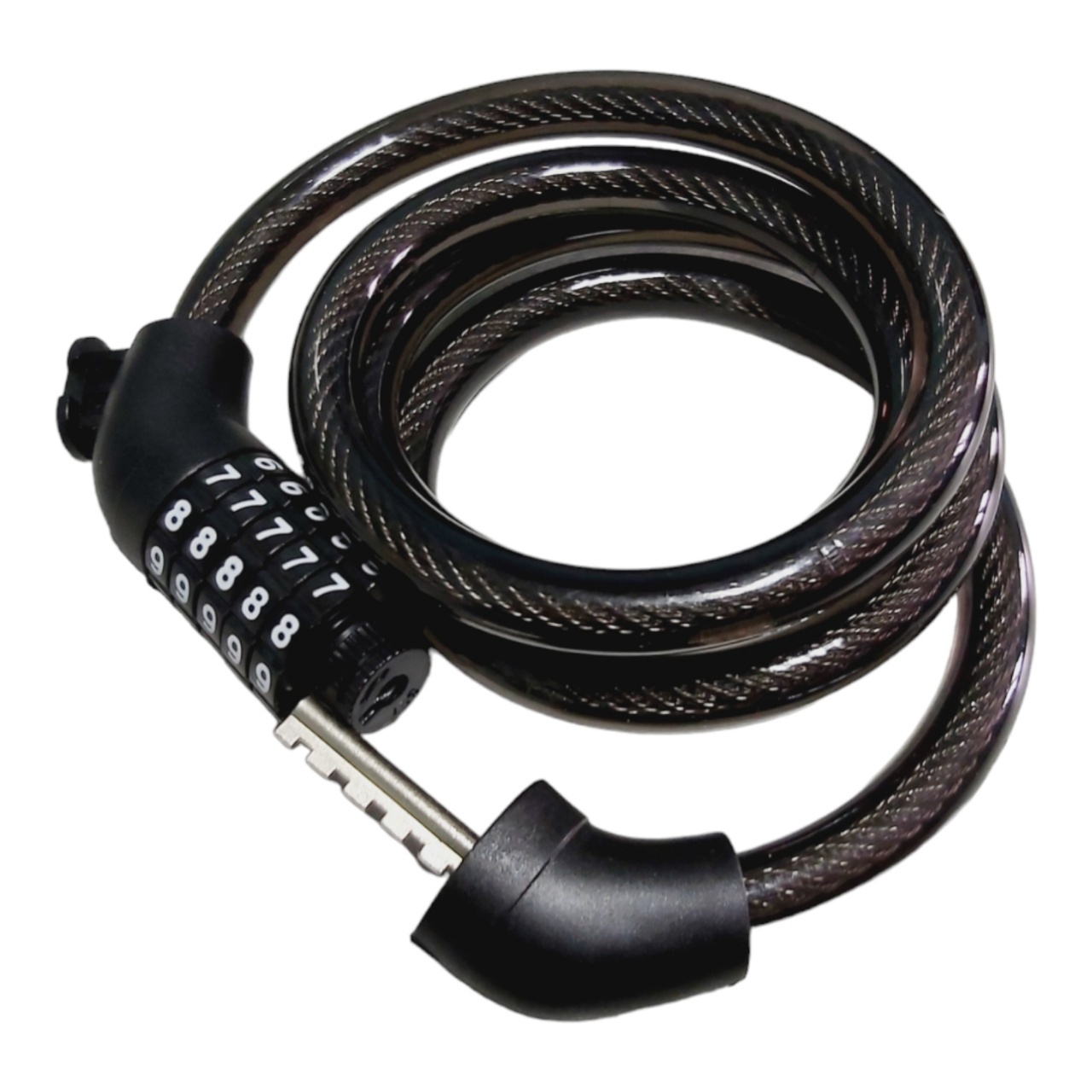 Протиугінний трос з кодовим замком LUM5-12120