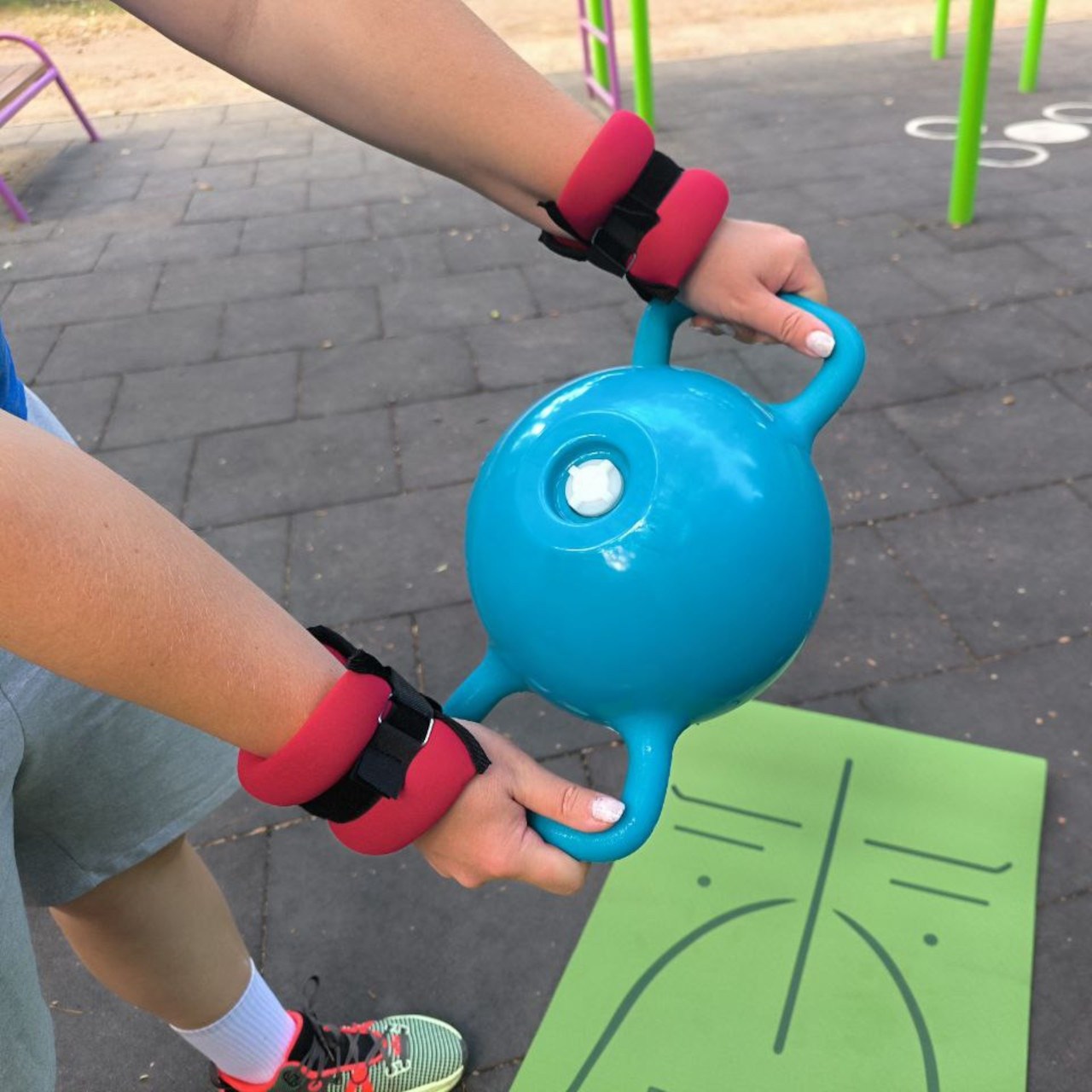 Обтяжувачі спортивні на руки та ноги 2 шт х 0,25 кг JB15004-0.25х2