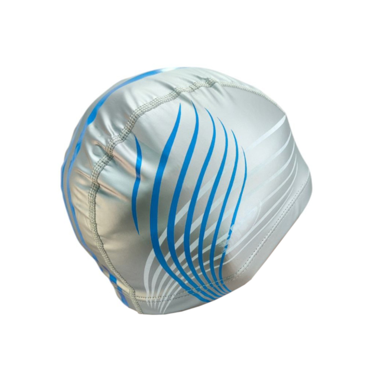 Шапочка для плавання SNS GRASS срібна PU-H1-silvery