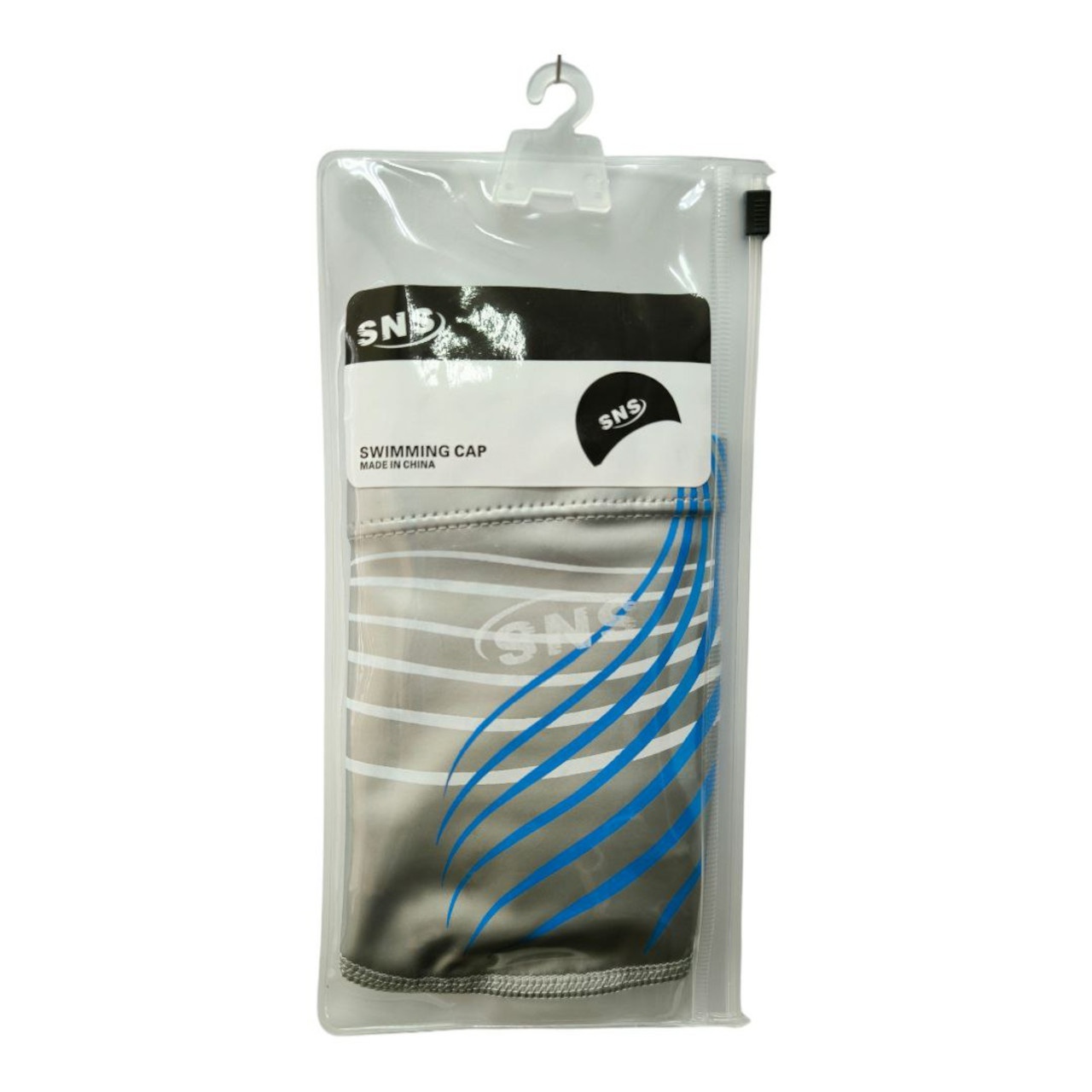 Шапочка для плавання SNS GRASS срібна PU-H1-silvery