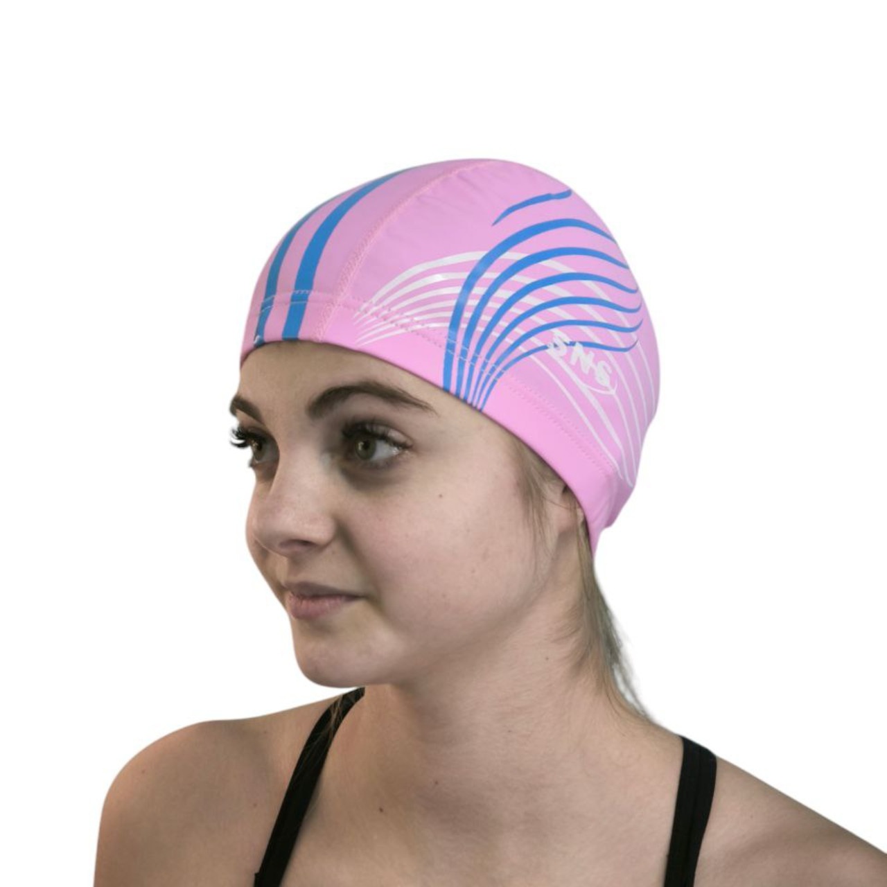 Шапочка для плавання SNS GRASS рожева PU-H1-pink