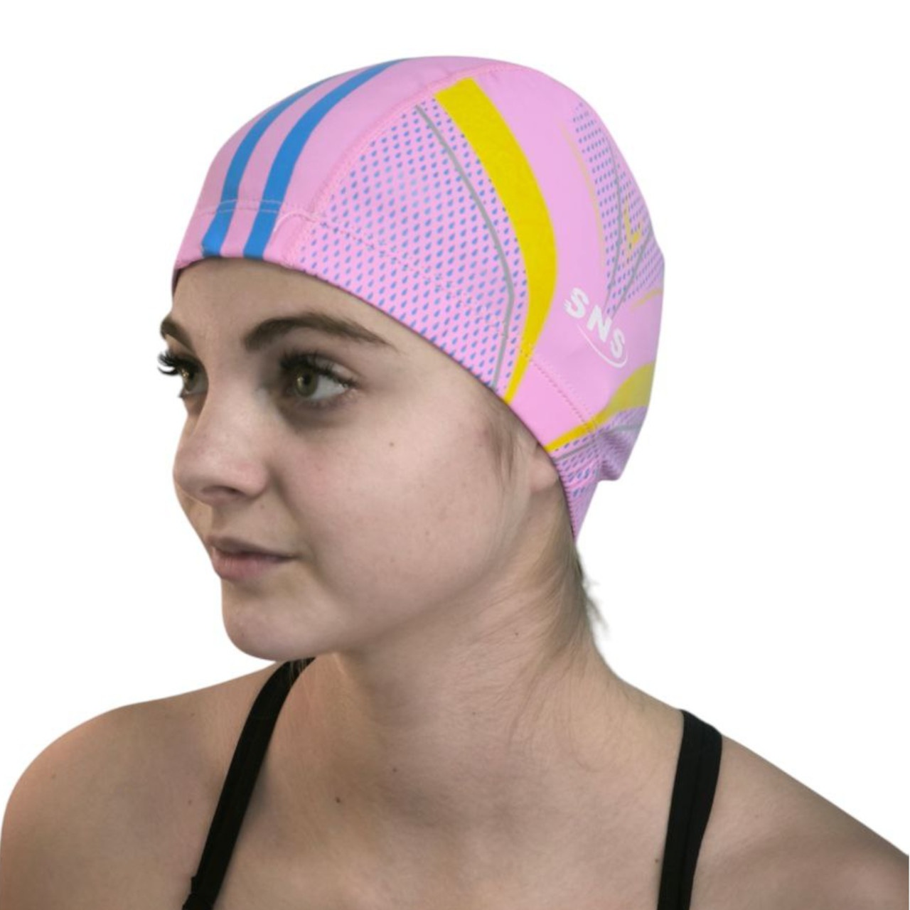 Шапочка для плавання SNS SPIKE рожева PU-H2-pink