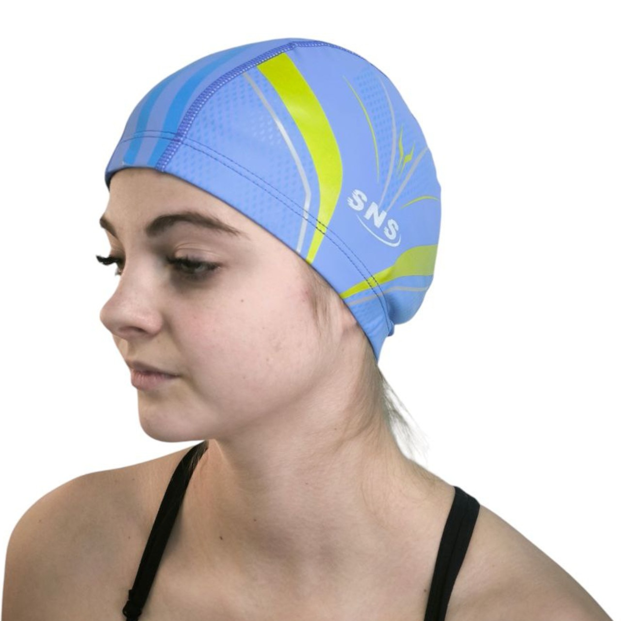 Шапочка для плавання SNS SPIKE синя PU-H2-blue