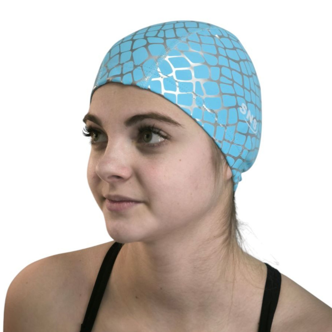 Шапочка для плавання SNS SHELL синя PU-H4-azure