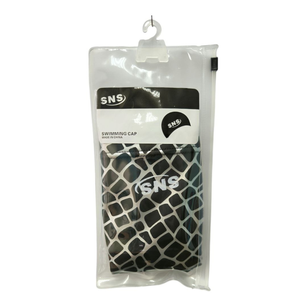 Шапочка для плавання SNS SHELL чорна PU-H4-black