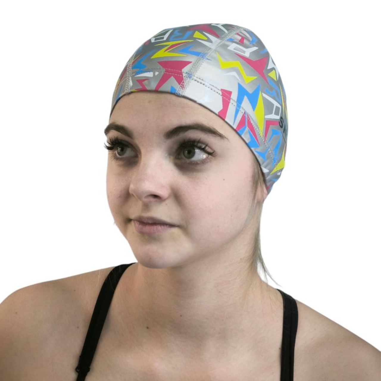 Шапочка для плавання SNS STARS срібна PU-H8-silvery