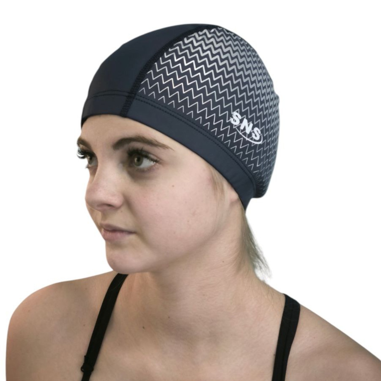 Шапочка для плавання SNS MISTRAL темно-синя PU-H7-tibetan blue