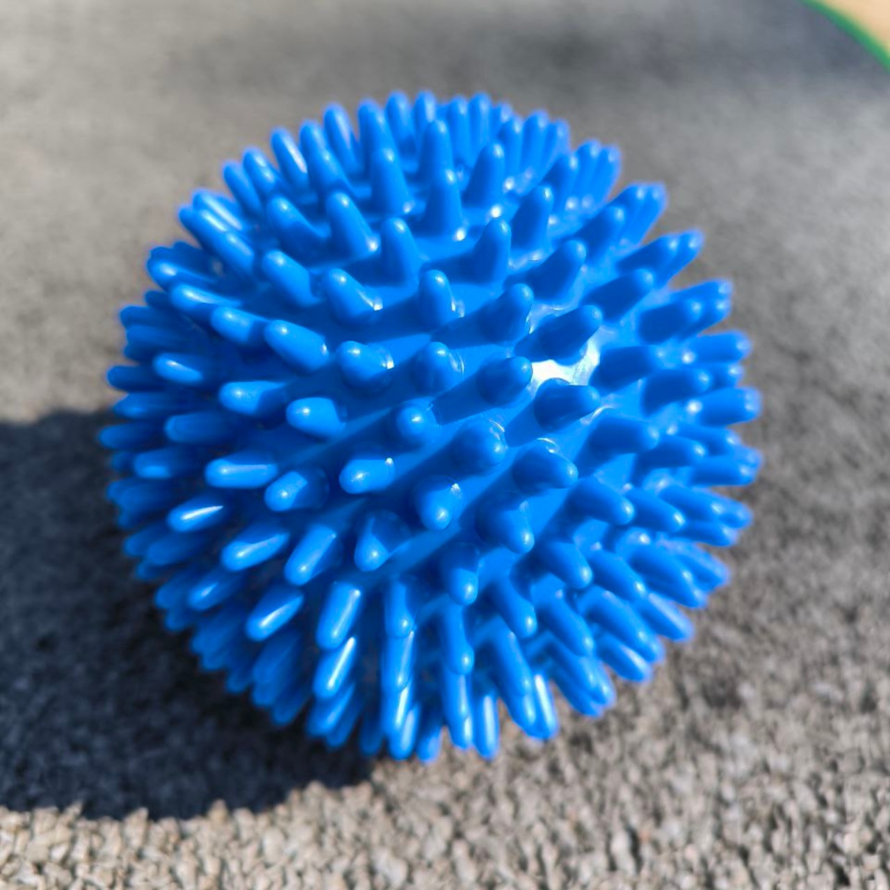 М'яч масажний d 10 см напівжорсткий ненадувний синій A-J10