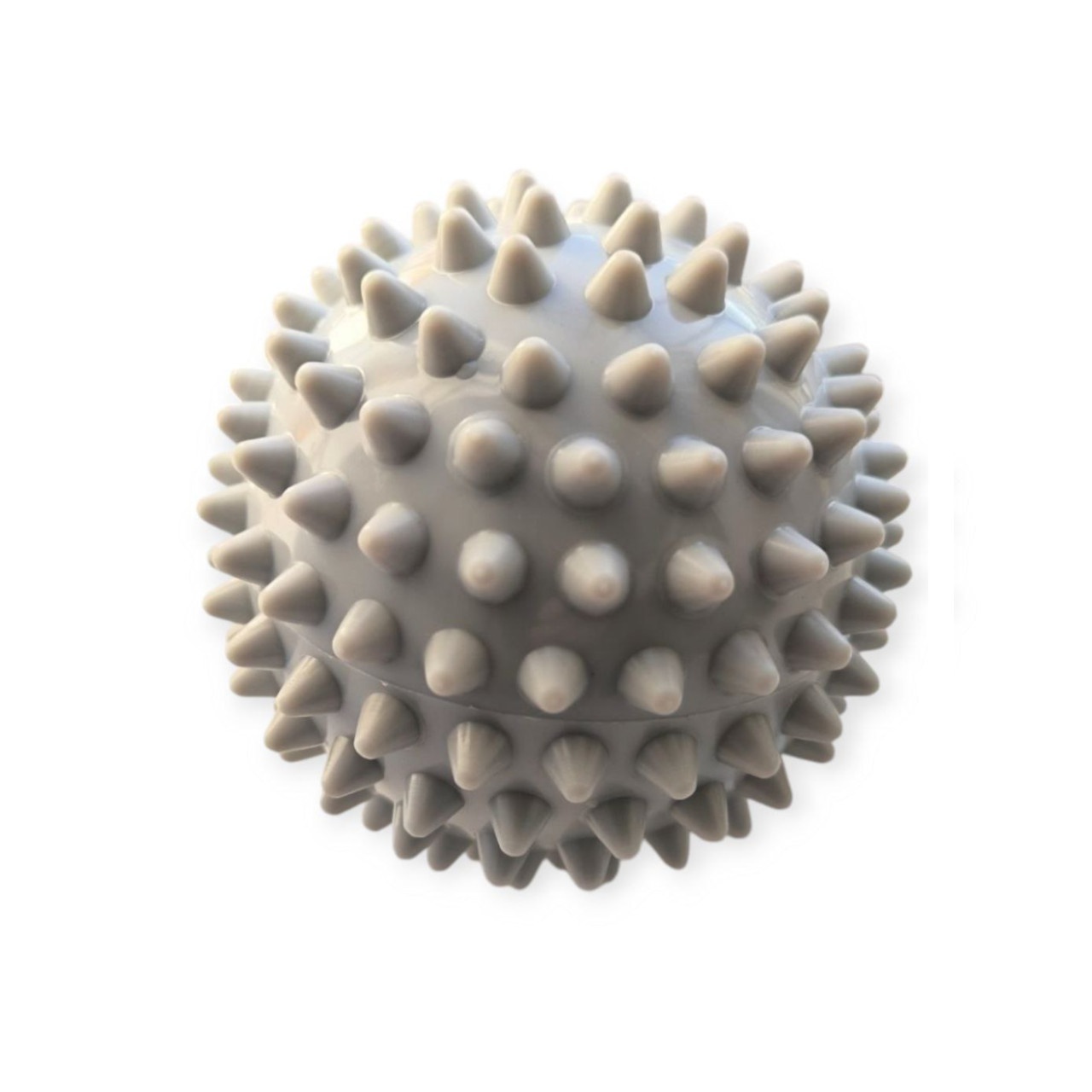 М'яч масажний d 9 см жорсткий ненадувний сірий A-V9