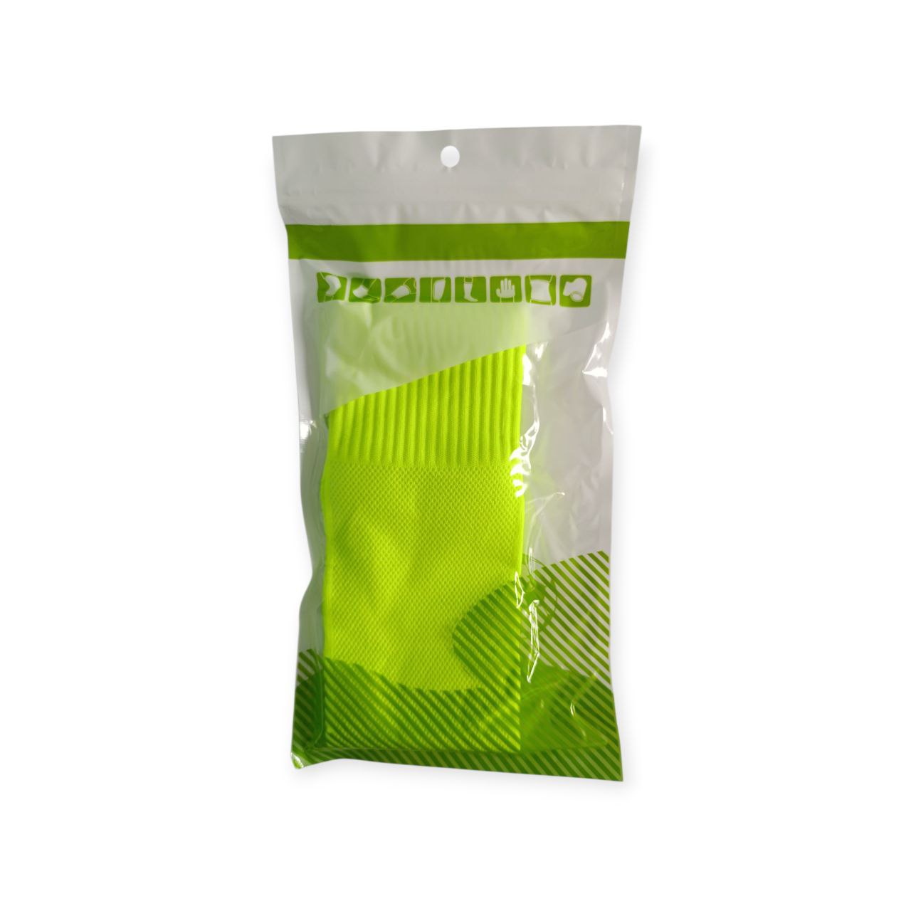 Гетри футбольні панчоха салатовий підліткові FT-KEB-light green