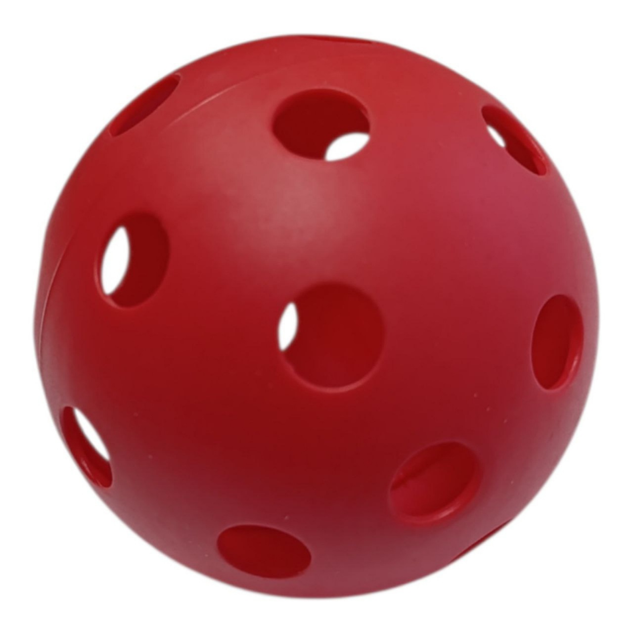 М'яч для флорболу Training червоний 72 мм