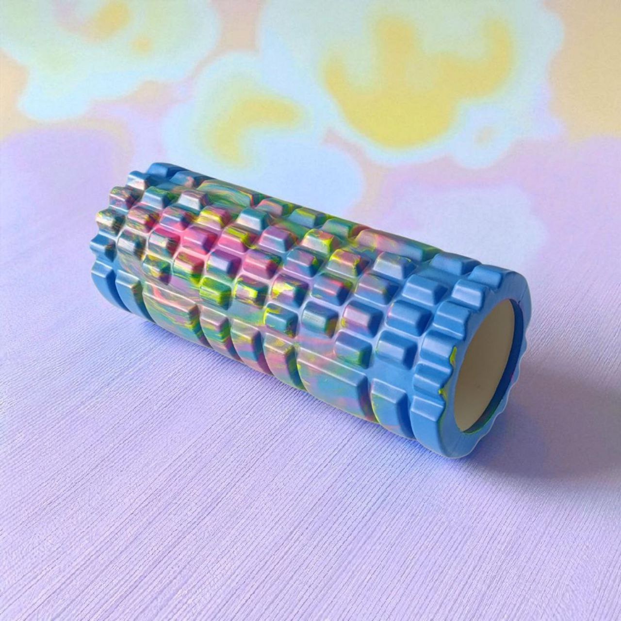 Масажний валик КЛАСИЧНИЙ SNS 33 см EVAJD2-33KM-BL+