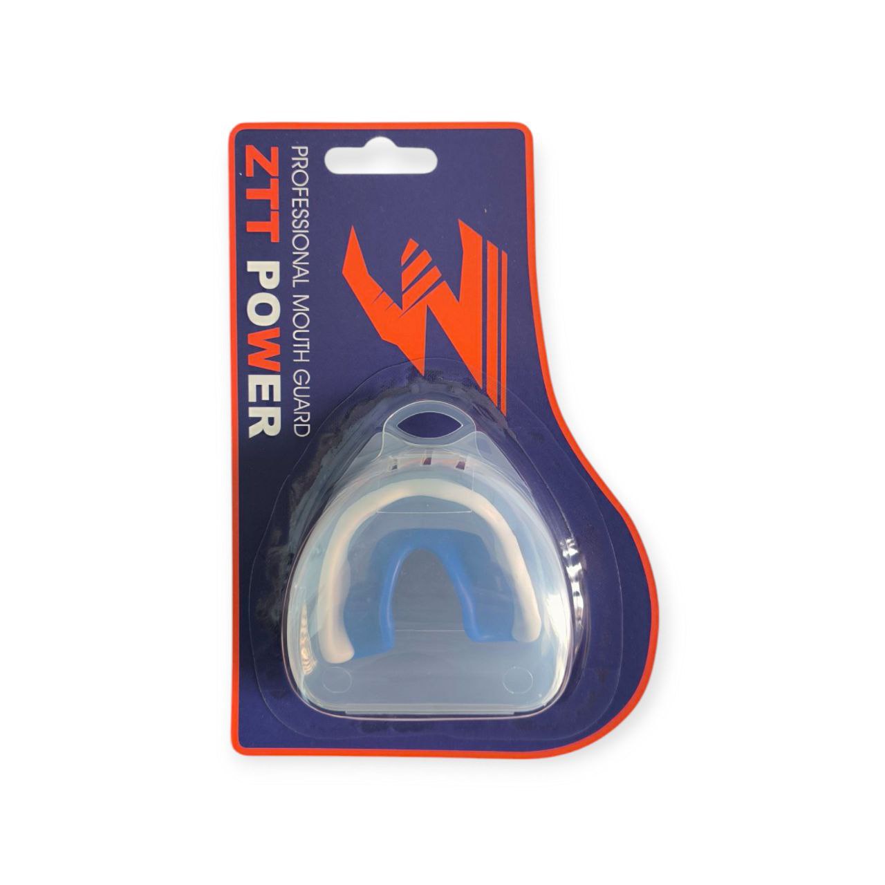 Капа боксерська дитяча POWER MG-004-СБ синьо-біла