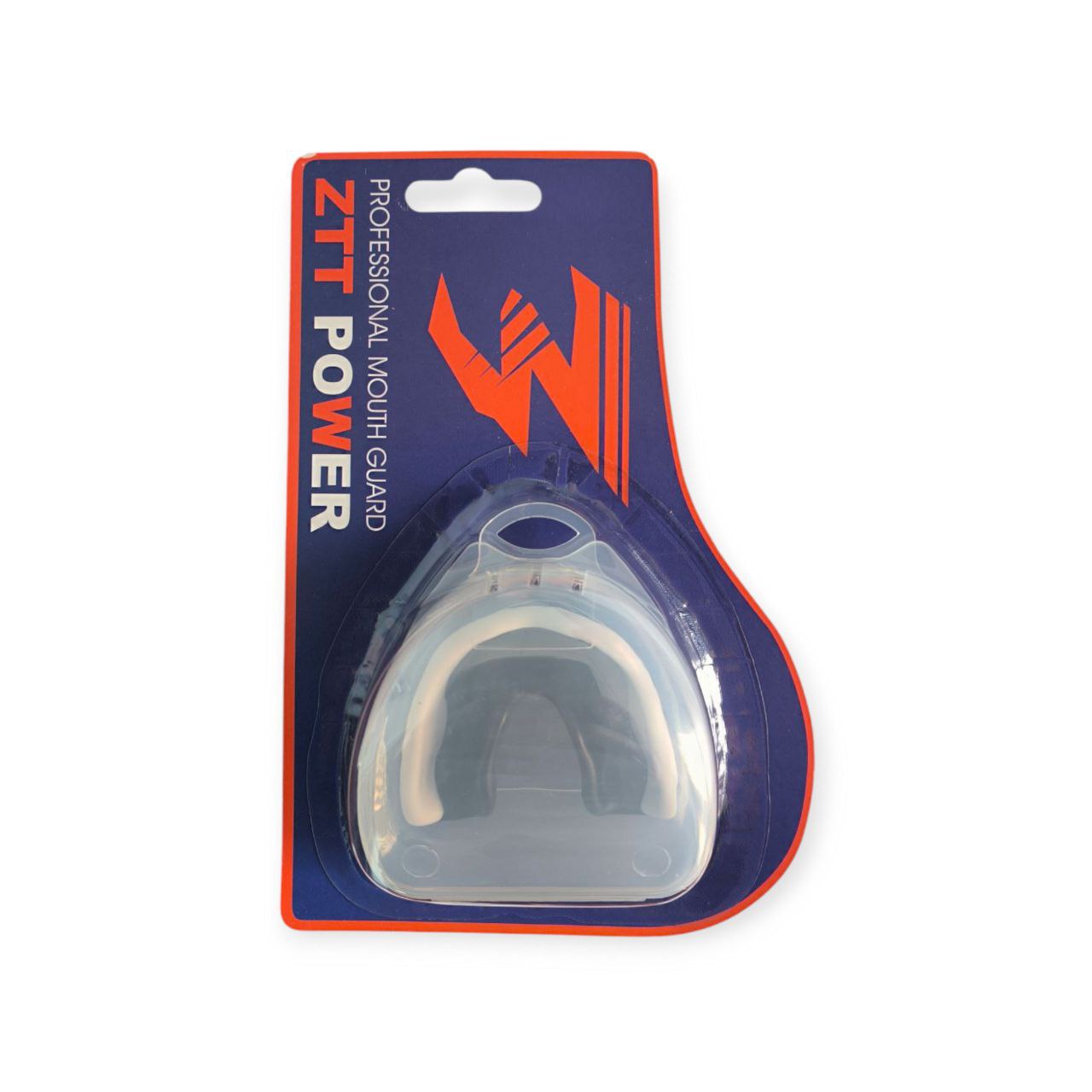 Капа боксерська дитяча POWER MG-004-БЧ біло-чорна