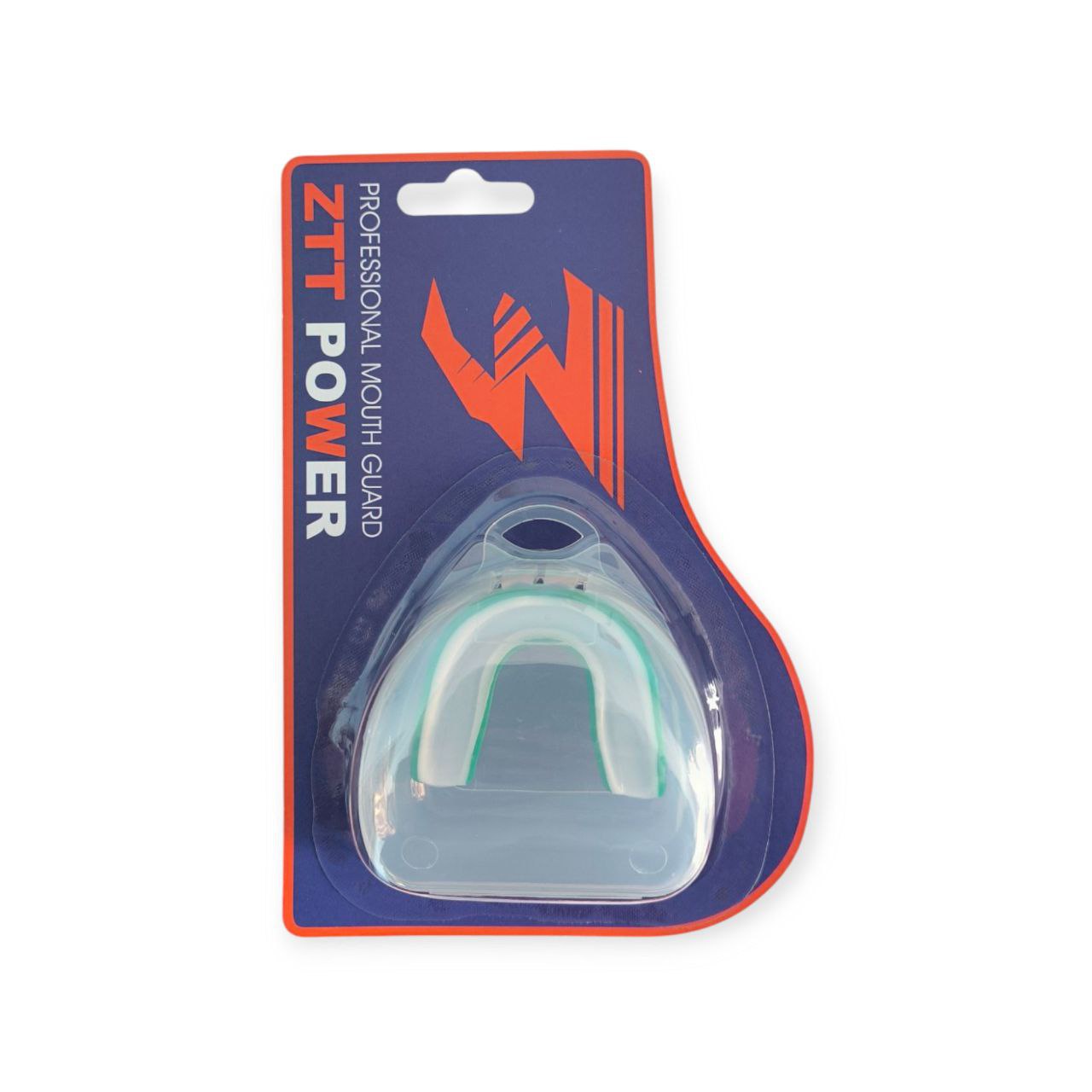 Капа боксерська дитяча POWER зелено-біла MG-011-ЗБ