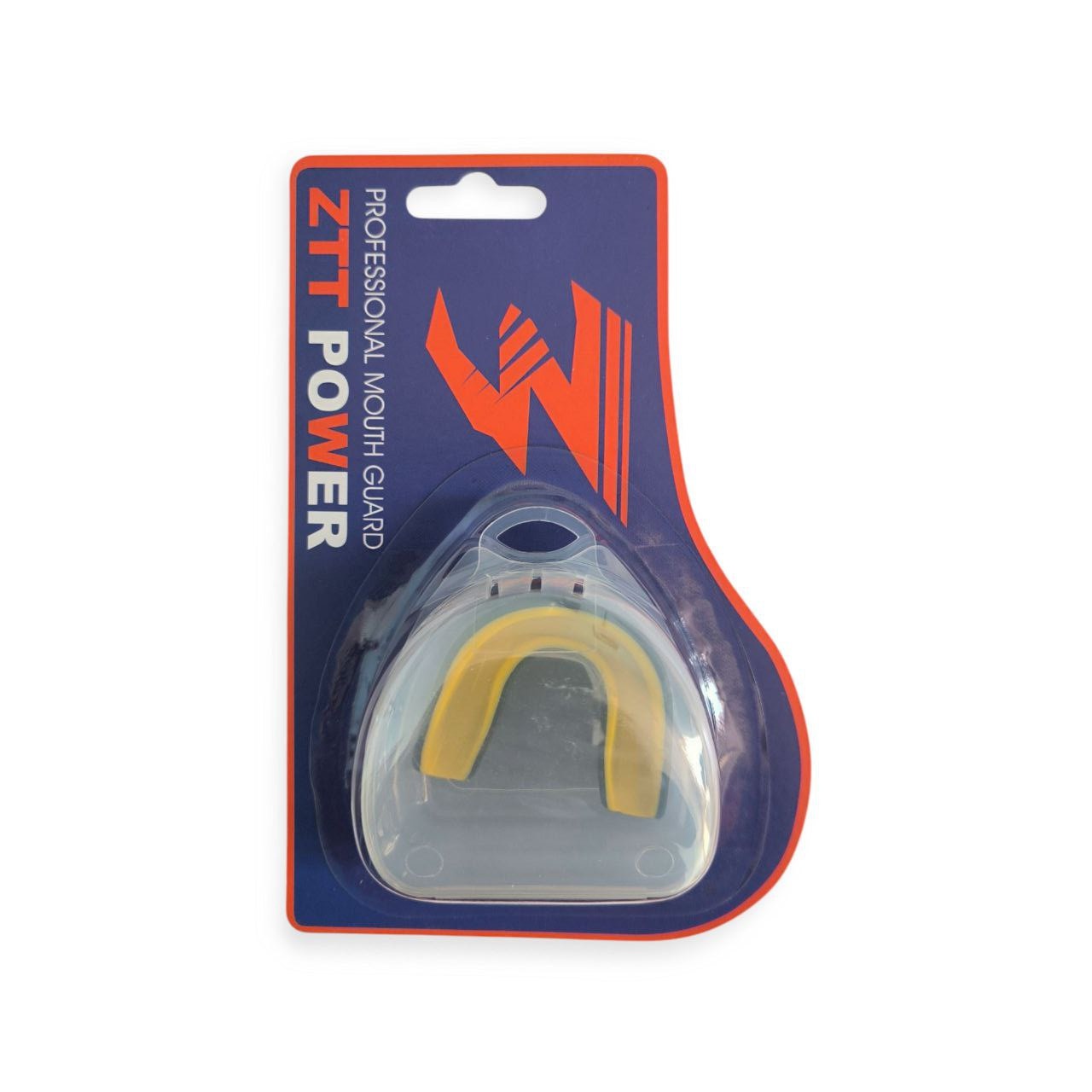 Капа боксерська дитяча POWER MG-011-ЧЖ чорно-жовта