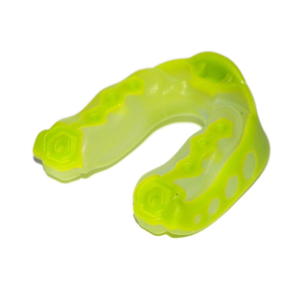 Капа боксерська POWER MG-005-ПЖ прозоро-жовта