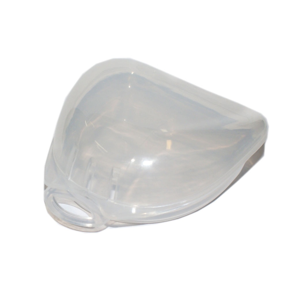 Капа боксерська POWER MG-005-ПЖ прозоро-жовта