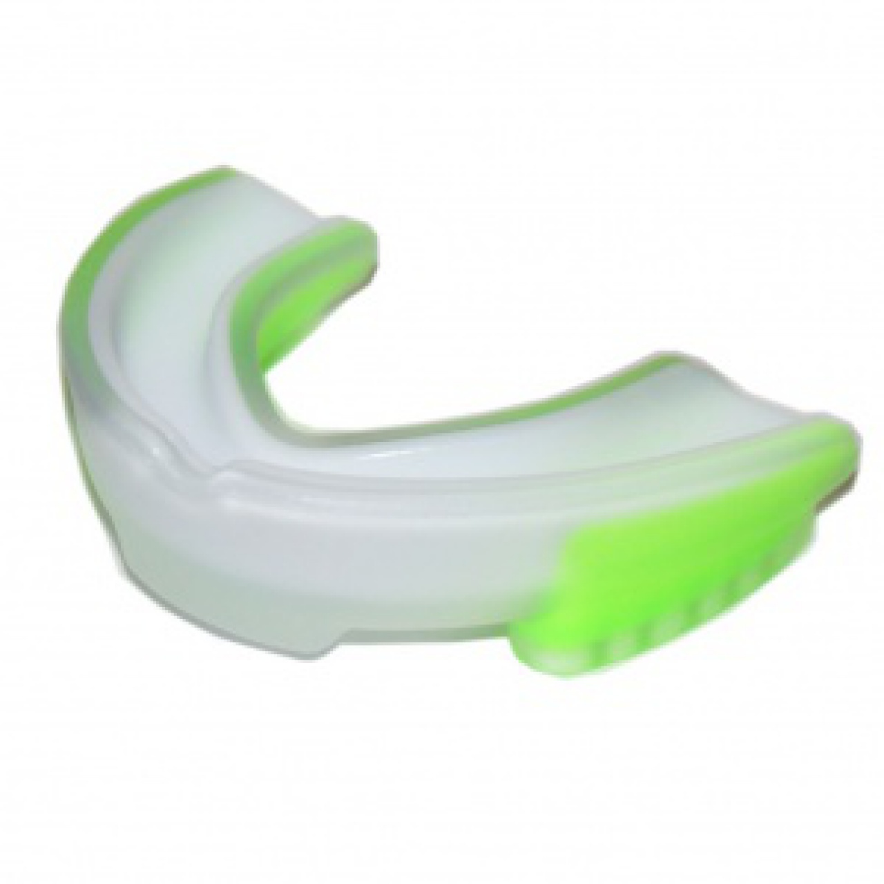 Капа боксерська POWER прозоро-зелено-біла MG-006-ПЗБ